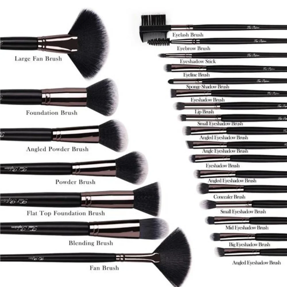 24Pcs Makeup Brushes Makeup Brush Set with Bag